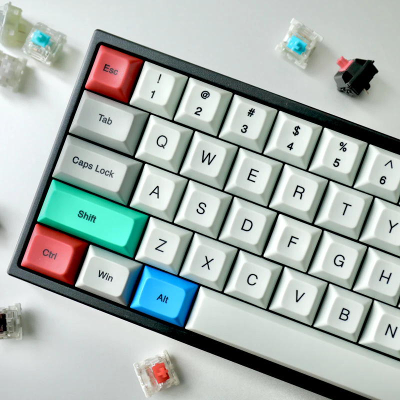 Low-Profile Mechanical Keyboard β Electronics at Peasley Store